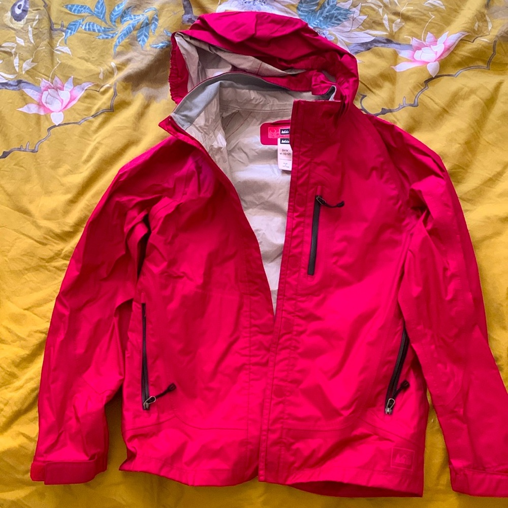 Girls REI rain jacket.